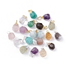 Natural Gemstone Pendants G-G845-07-1