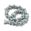 Vintage Handmade Porcelain Beads PR-CBA4F13-K04-2