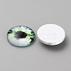 Glass Cabochons GLAA-WH0033-75F-03-2