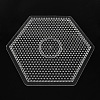 Hexagon ABC Pegboards used for 5x5mm DIY Fuse Beads DIY-S002-24-1