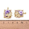 Brass Enamel Pendants KK-SZC0009-12G-02-3