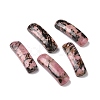 Natural Rhodonite Connector Charms G-D460-02D-1