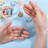 1Pc 304 Stainless Steel Tree of Life Hollow Column Pendant Pet Urn Ashes Necklaces NJEW-CA0001-28EB-3