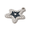 304 Stainless Steel Enamel Pendants STAS-Q301-03P-2
