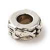 Tibetan Style Alloy European Beads TIBEP-L021-25AS-2