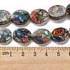 Dyed Natural Imperial Jasper with Resin Beads Strands G-G083-A05-01-4