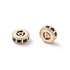 Brass Micro Pave Cubic Zirconia Beads KK-R216-10A-KCG02-2