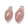 Natural Strawberry Quartz Pendants G-F637-18H-2