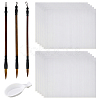 4Pcs Chinese Calligraphy Brushes Pen Kits AJEW-PH0002-93-1