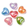 UV Plating Transparent Acrylic Beads AC-CBA8339-01C-1