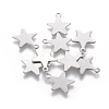 Tarnish Resistant 201 Stainless Steel Charms STAS-L233-031B-P-1