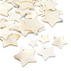 50Pcs 5 Style Freshwater Shell Pendants SHEL-CJ0001-22-9