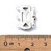 Non-Tarnish 304 Stainless Steel Box Clasp STAS-Q318-01P-3