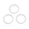 Brass Soldered Closed Jump Rings KK-K253-15E-03S-1