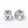 Plated Acrylic Beads PB43C9308-V-2