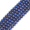 Natural Lapis Lazuli Beads Strands G-G423-6mm-A-1