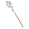 Alloy Rhinestone Hair Sticks PW-WG73999-03-1