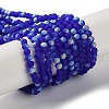 Imitation Jade Glass Beads Strands EGLA-A034-T2mm-MB06-1