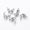 Tarnish Resistant 304 Stainless Steel Bead Tips STAS-H443-28P-2