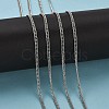 Iron Flat Double Link Chains CH-ZX009-4x3mm-P-5