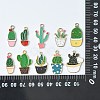 30Pcs 10 Styles Alloy Pendants ENAM-CJ0003-01-8