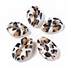Printed Natural Cowrie Shell Beads SSHEL-R047-01-B03-2