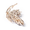 Rhinestone Butterfly Brooch Pin JEWB-P016-03LG-02-4