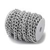 Oxidation Aluminum Textured Curb Chains CHA-H001-13S-2