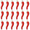 Alloy Enamel Pendants FIND-SC0018-15B-1