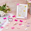 25Pcs 5 Colors Silicone Beads SIL-HS0001-13A-5