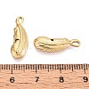 304 Stainless Steel Feather Pendants STAS-T067-48G-3