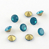 Glass Pointed Back Rhinestone RGLA-PP24-33B-1