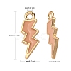 Alloy Enamel Pendants ENAM-N054-025O-2