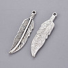Tibetan Style Alloy Charms TIBEP-16624-AS-NR-2