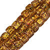 Handmade Silver Foil Lampwork Beads FOIL-N004-01A-05-1