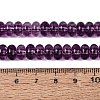 Crackle Transparent Glass Beads Strands GLAA-N074-02A-05-4