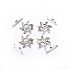 Tibetan Style Alloy Toggle Clasps LS-LF5115Y-2