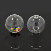 Handmade Two Holes Blown Glass Globe Beads DH017J-1-35mm-1