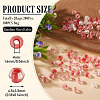 2Bags 200Pcs Transparent Glass Beads GLAA-TA0003-44B-3