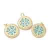 Rack Plating Brass Pendants X-KK-F852-26G-3