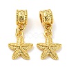 Tibetan Style Alloy European Dangle Charms PALLOY-F199-41G-1