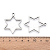 201 Stainless Steel Pendants STAS-T064-84P-02-3