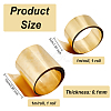 AHADEMAKER 2 Rolls 2 Style Brass Sheet KK-GA0001-48-2