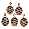 Natural Tiger Eye Pendants RB-S056-23-RS-1