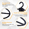 Plastic Scarf Display Hangers AJEW-WH0504-67C-3