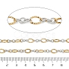 Two Tone 304 Stainless Steel Link Chains CHS-G052-02GP-2