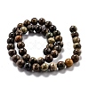 Round Natural Ocean Agate/Ocean Jasper Beads Strands G-O199-02B-2