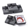 Bowknot Organza Ribbon Cardboard Bracelet Bangle Gift Boxes BC148-05-1