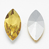 Pointed Back Glass Rhinestone Cabochons RGLA-T083-5x10mm-22-2