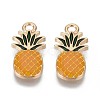 Alloy Enamel Pendants X-ENAM-T009-50A-RS-1